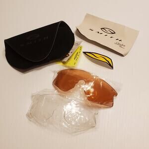 SMITH OCULAR DOCKING SUNGLASSES SYSTEM Case and 2 sets of extra lenses